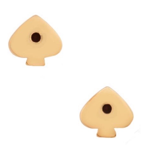 KATE SPADE • Legacy Logo Spade Earrings - Picture 5 of 5